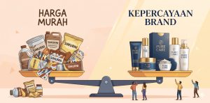 perbandingan umkm harga murah vs brand bagus dan dipercaya