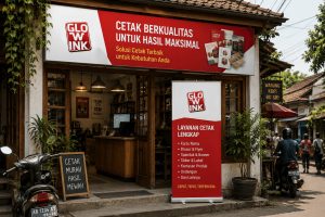 tampilan banner toko dengan ukuran standar yang optimal bisa menarik perhatian